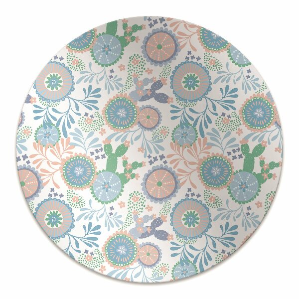Tapis pour chaise de bureau Fleurs vintage