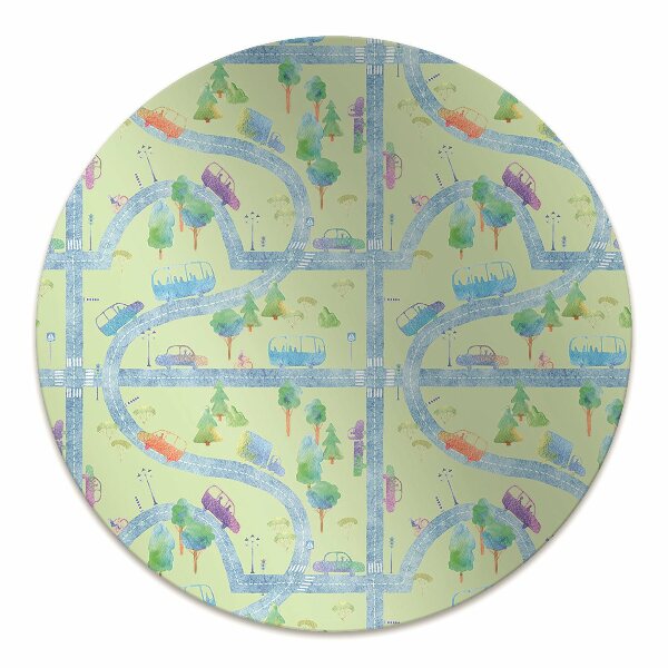 Tapis de chaise de bureau Voitures pour les enfants