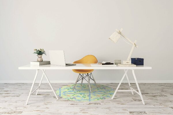 Tapis de chaise de bureau Voitures pour les enfants
