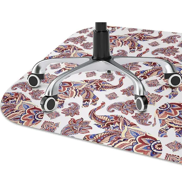 Tapis de chaise Éléphant de Paisley