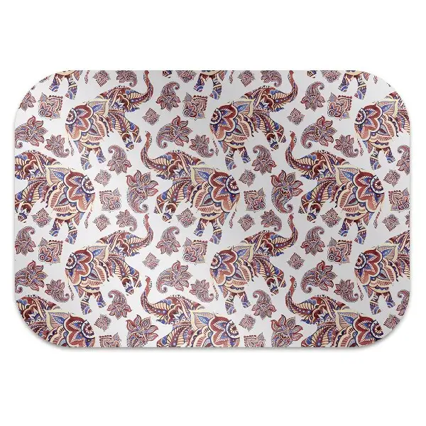 Tapis de chaise Éléphant de Paisley
