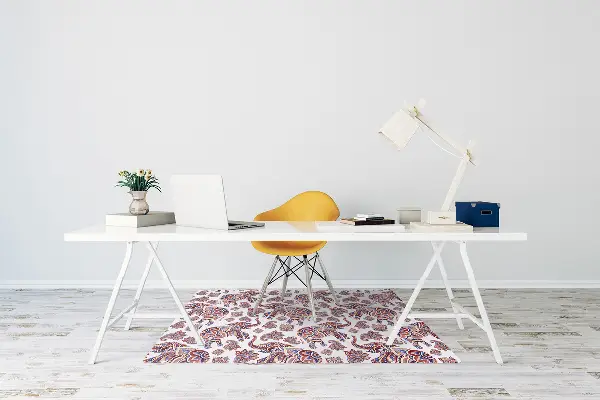 Tapis de chaise Éléphant de Paisley
