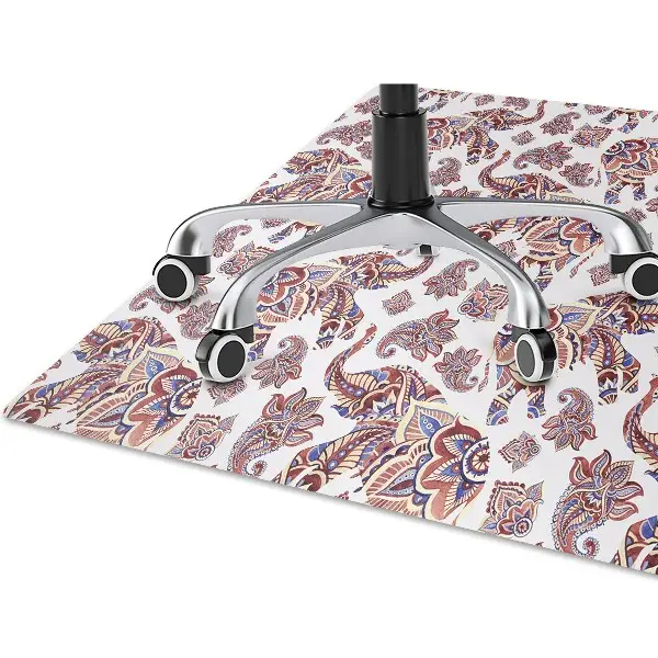 Tapis de chaise Éléphant de Paisley