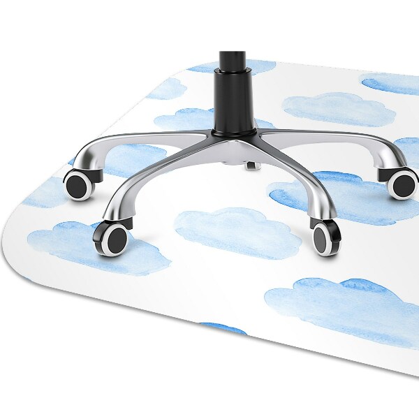 Tapis de chaise de bureau Des nuages