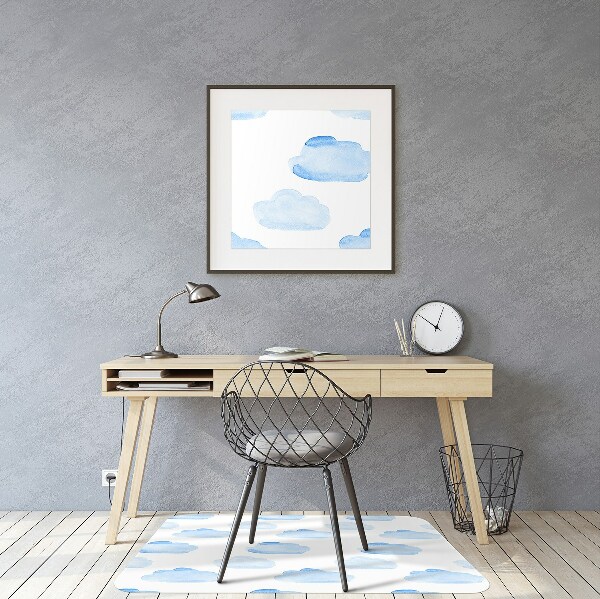 Tapis de chaise de bureau Des nuages