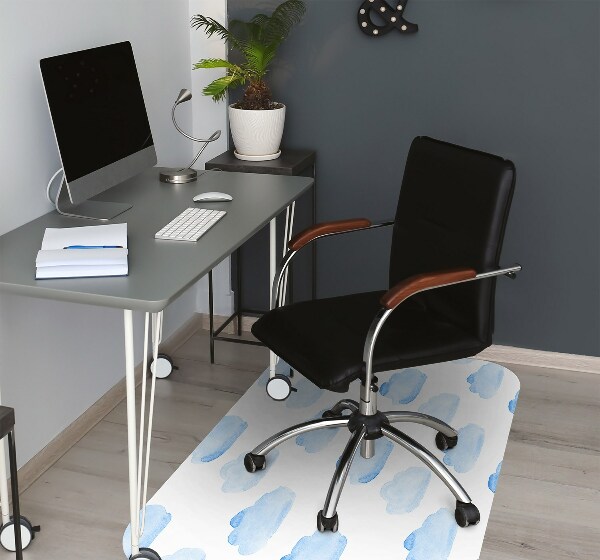 Tapis de chaise de bureau Des nuages