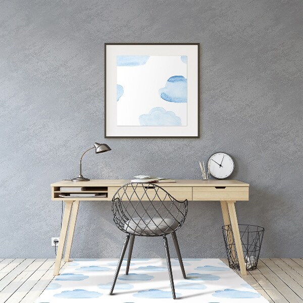 Tapis de chaise de bureau Des nuages