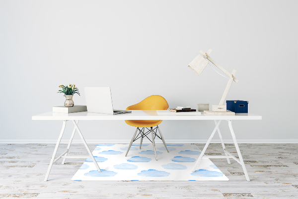 Tapis de chaise de bureau Des nuages