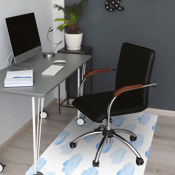 Tapis de chaise de bureau Des nuages