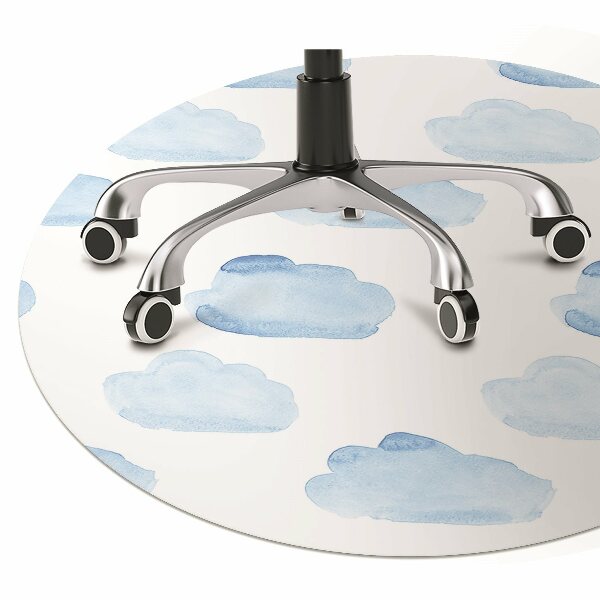 Tapis de chaise de bureau Des nuages