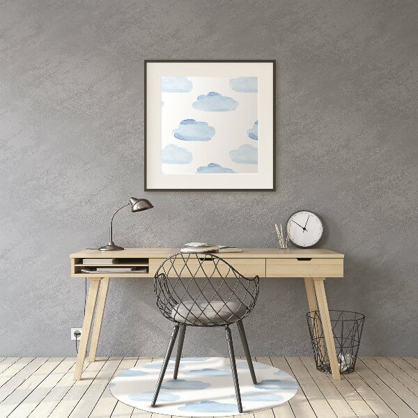 Tapis de chaise de bureau Des nuages