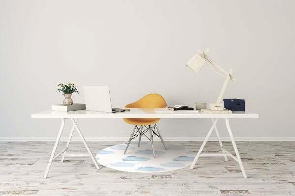 Tapis de chaise de bureau Des nuages