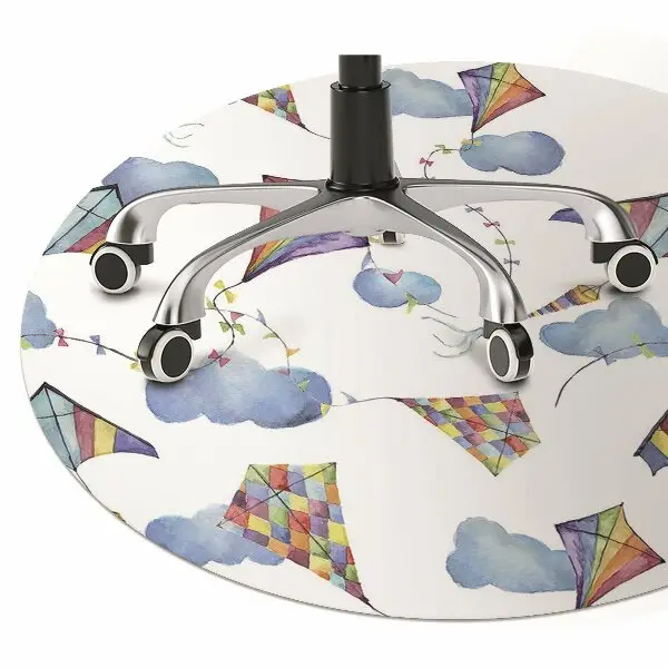 Tapis pour chaise de bureau Clouds de cerfs-volants
