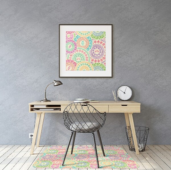 Tapis de chaise Modèle circulaire