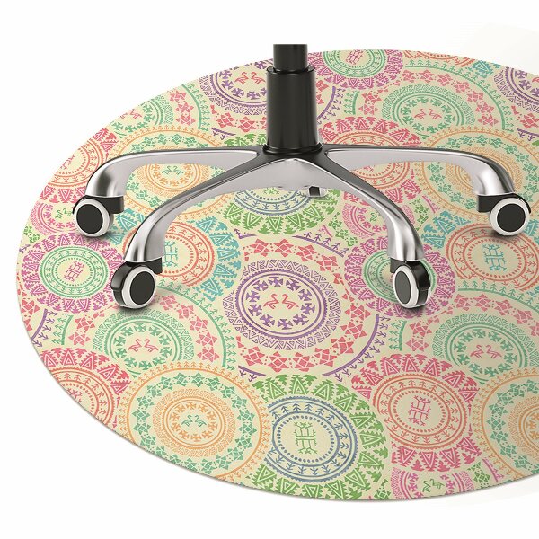 Tapis de chaise Modèle circulaire