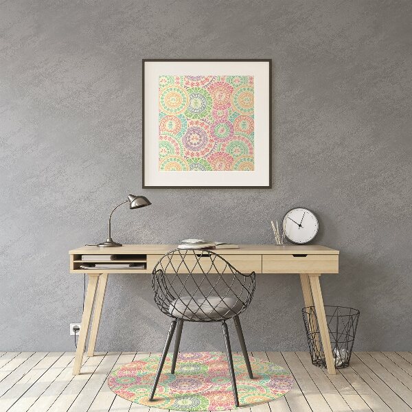 Tapis de chaise Modèle circulaire