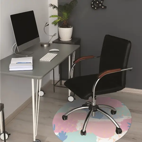 Tapis bureau Empreintes de pas
