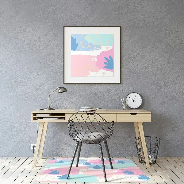 Tapis bureau Empreintes de pas