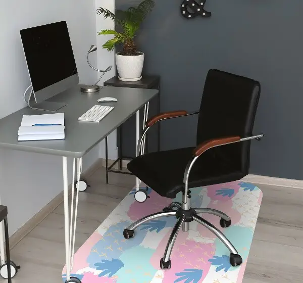 Tapis bureau Empreintes de pas