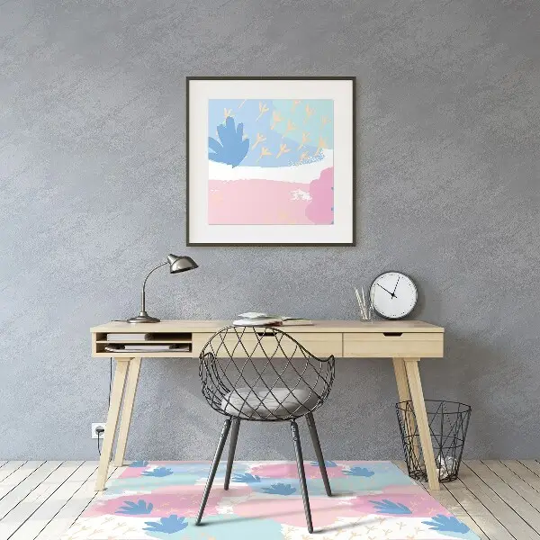 Tapis bureau Empreintes de pas