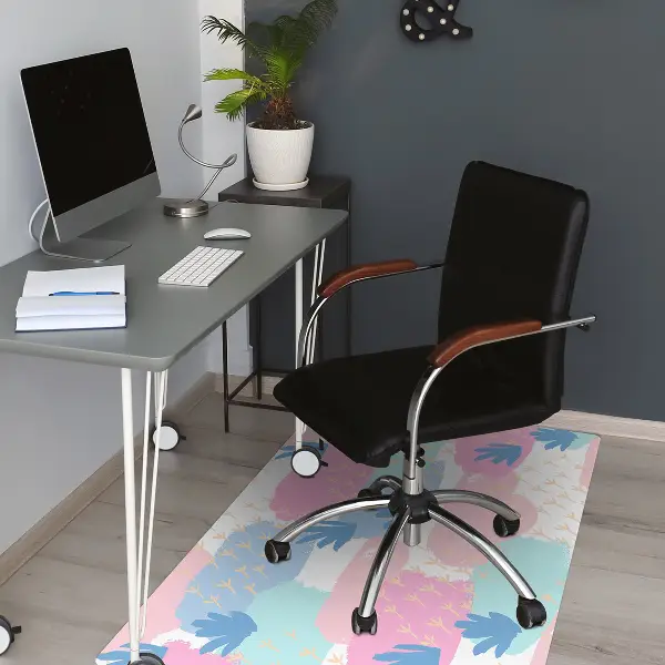 Tapis bureau Empreintes de pas