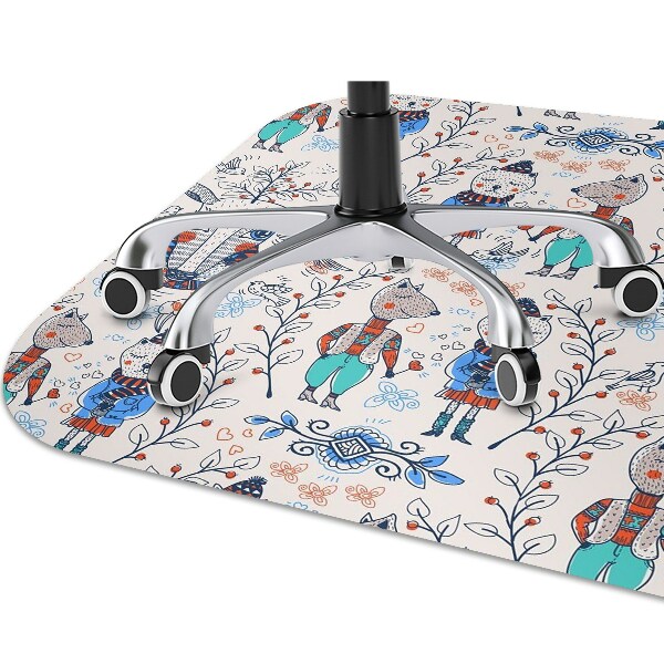 Tapis pour chaise de bureau Animaux