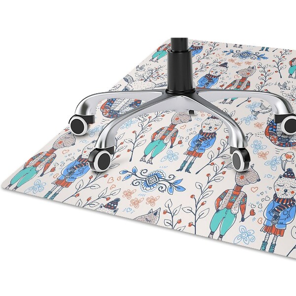 Tapis pour chaise de bureau Animaux