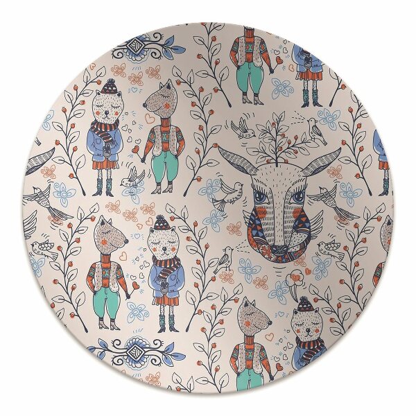 Tapis pour chaise de bureau Animaux