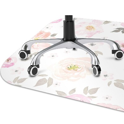 Tapis bureau Motif floral