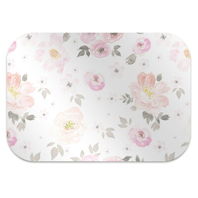 Tapis bureau Motif floral