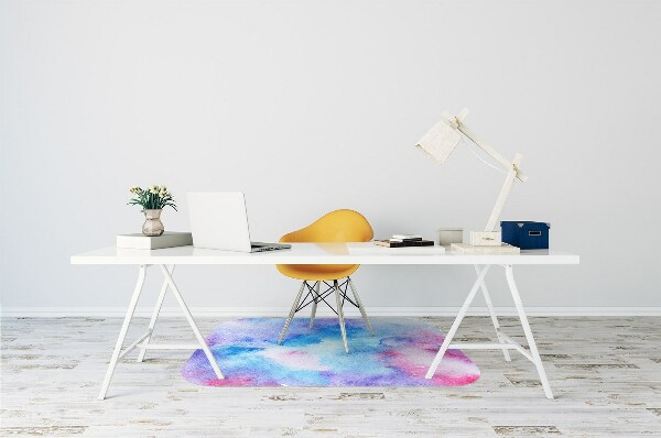 Tapis protection sol Nuages ​​abstraits