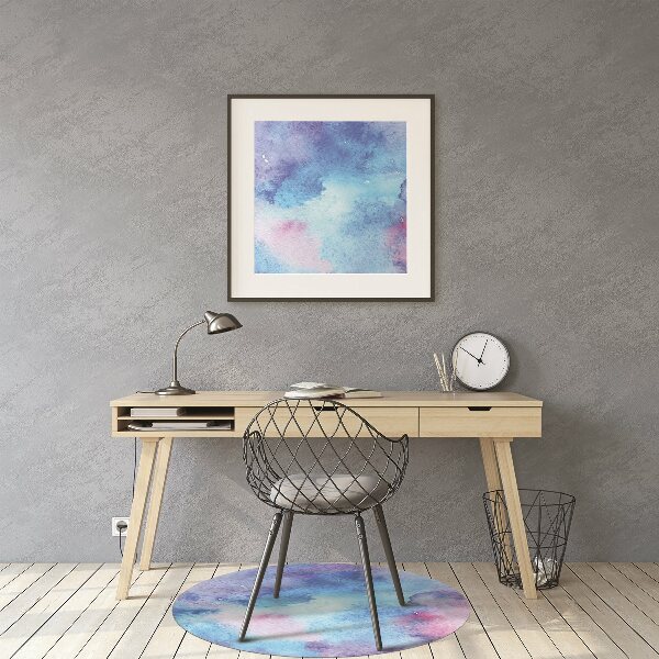 Tapis protection sol Nuages ​​abstraits