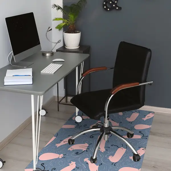Tapis protège sol Chats de dessin animé