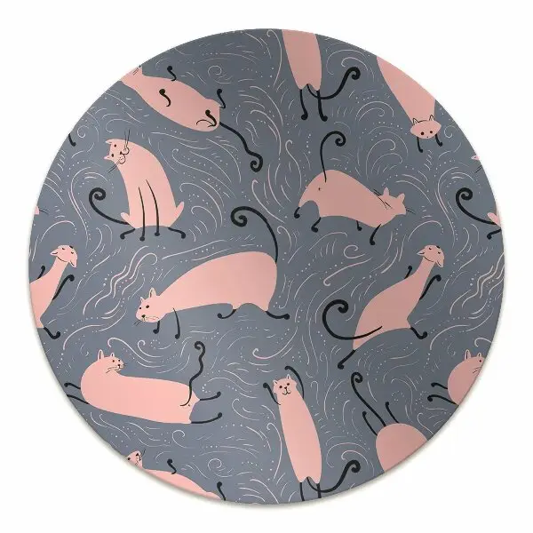 Tapis protège sol Chats de dessin animé