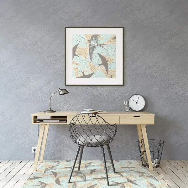 Tapis fauteuil bureau do biura Avalleurs volants