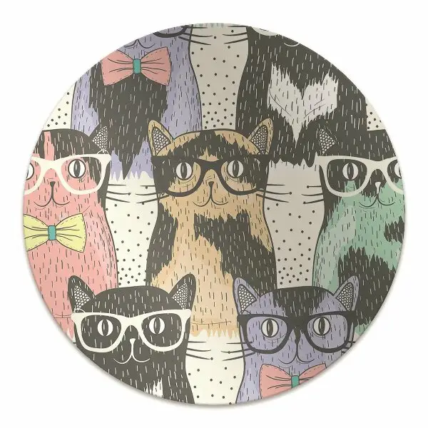 Tapis de chaise de bureau Chats