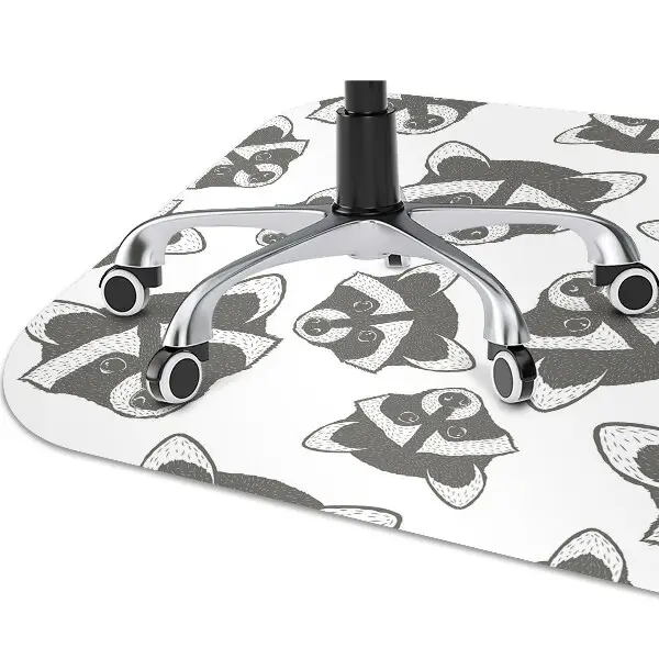 Tapis pour chaise de bureau Raton laveur