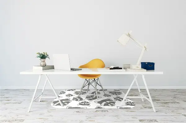 Tapis pour chaise de bureau Raton laveur