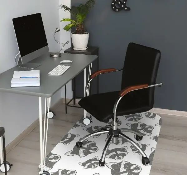 Tapis pour chaise de bureau Raton laveur