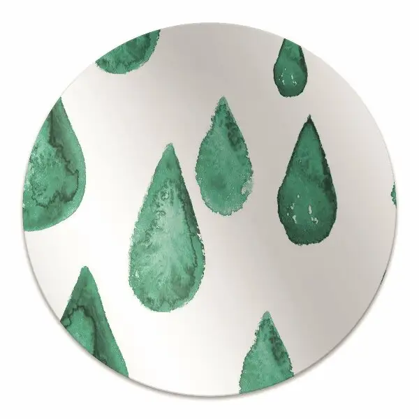 Tapis pour chaise de bureau Gouttes de pluie