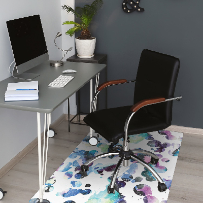 Tapis pour chaise de bureau Galaxie