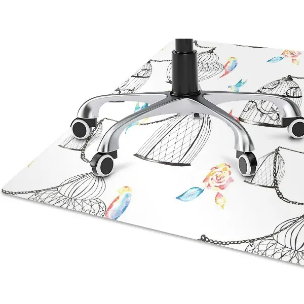 Tapis fauteuil bureau do biura Cages d'oiseaux