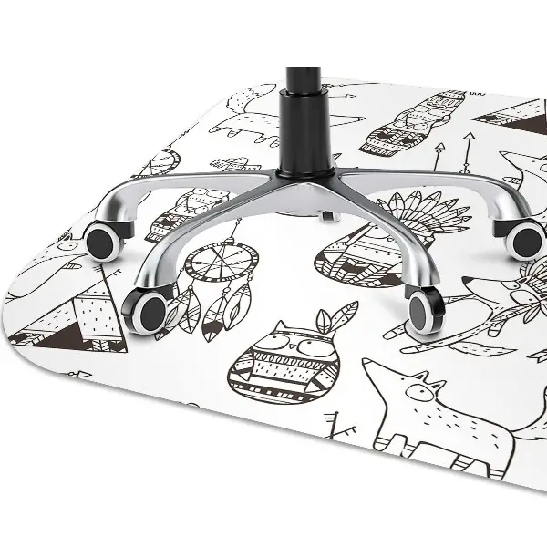 Tapis pour chaise de bureau Dessin animé