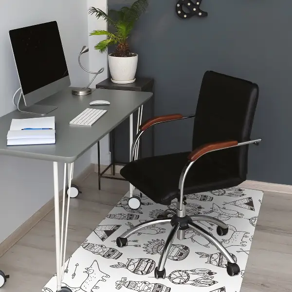 Tapis pour chaise de bureau Dessin animé