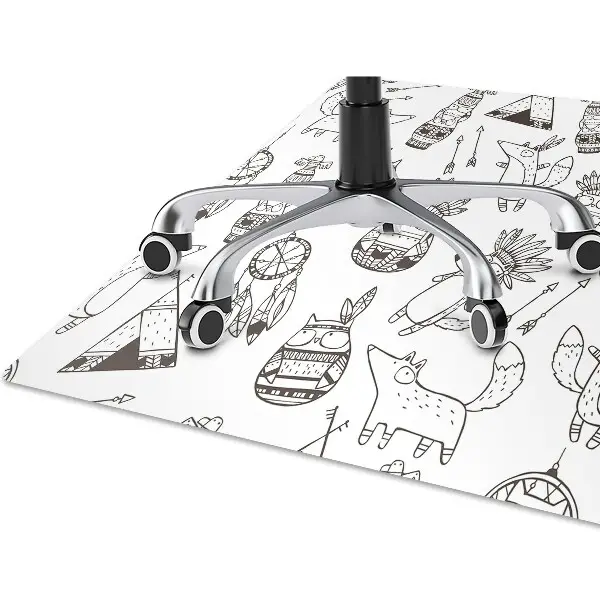 Tapis pour chaise de bureau Dessin animé