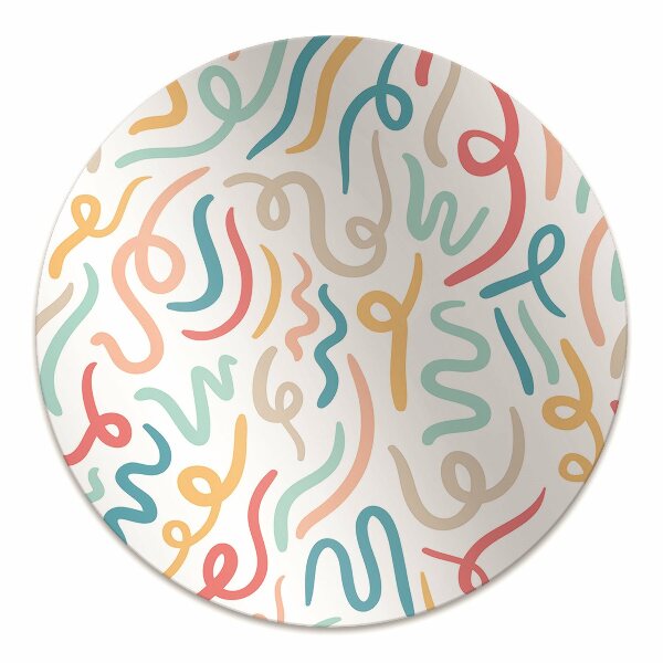 Tapis pour chaise de bureau Calligraphie