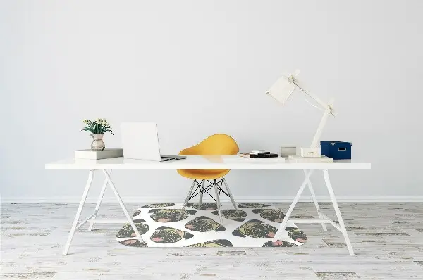 Tapis de chaise de bureau Carlin