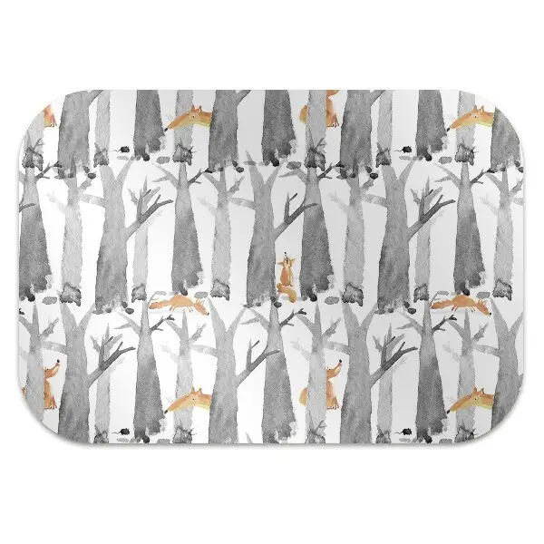 Tapis bureau Liski dans la forêt