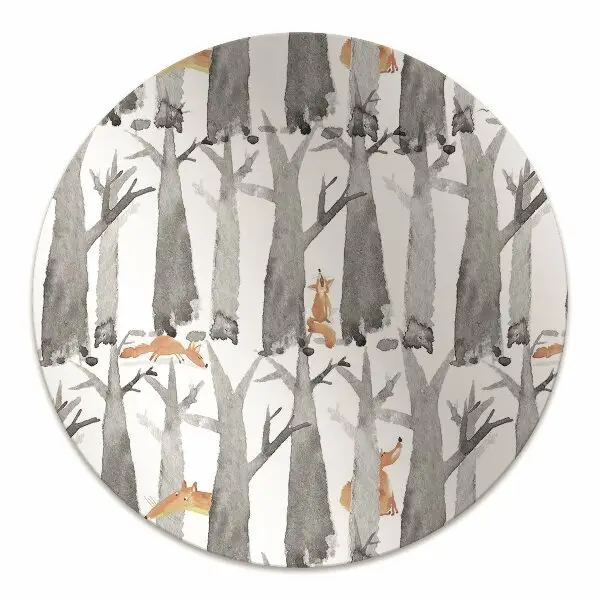 Tapis bureau Liski dans la forêt