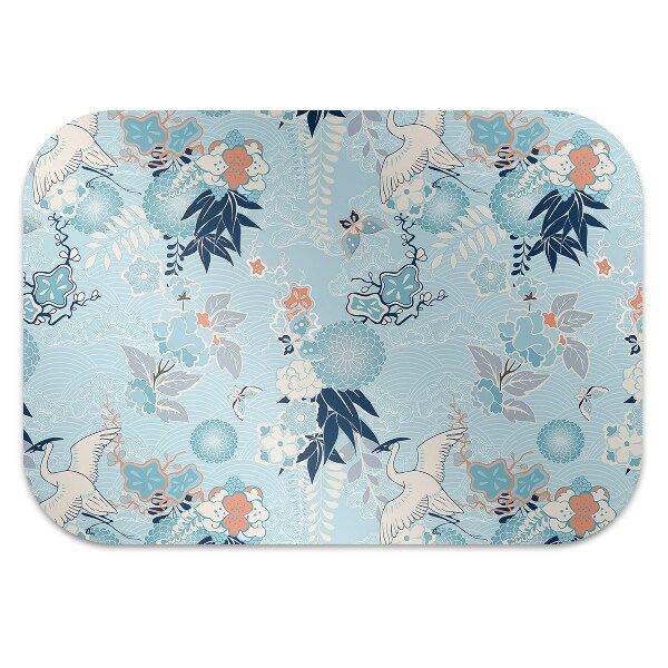 Tapis de chaise de bureau Héron